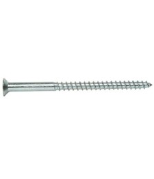 Vis à bois tête fraisée fendue acier zingué - 5 x 70 mm - Lot de 8 - FIX'PRO