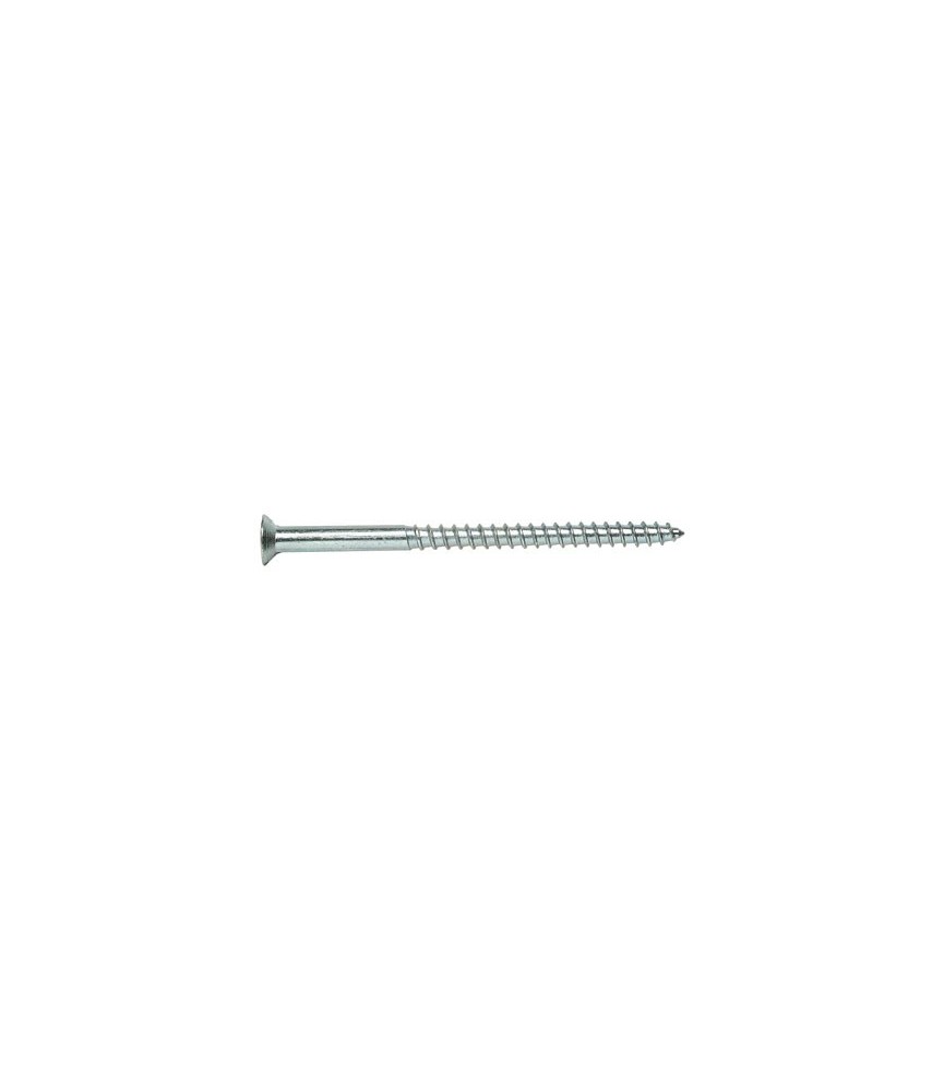 Vis à bois tête fraisée fendue acier zingué - 5 x 70 mm - Lot de 8 - FIX'PRO Vis à bois tête fraisée fendue acier zingué - 5 x 70 mm - Lot de 8 - FIX'PRO
