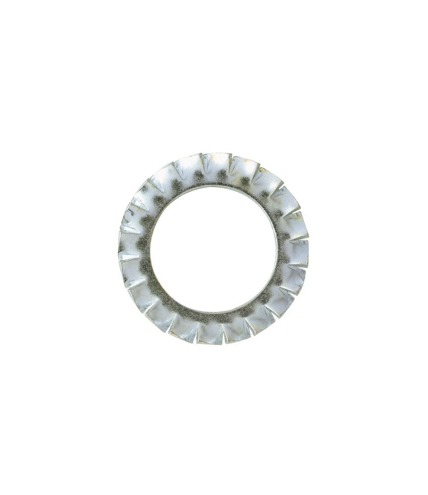 Rondelle éventail en acier zingué - 10 mm - Lot de 12 - FIX'PRO Rondelle éventail en acier zingué - 10 mm - Lot de 12 - FIX'PRO