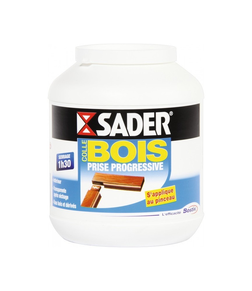 Colle à bois - 650 Grs - SADER Colle à bois - 650 Grs - SADER