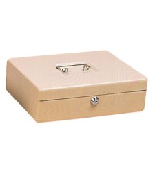Coffre à monnaie métallique - Beige - DAD