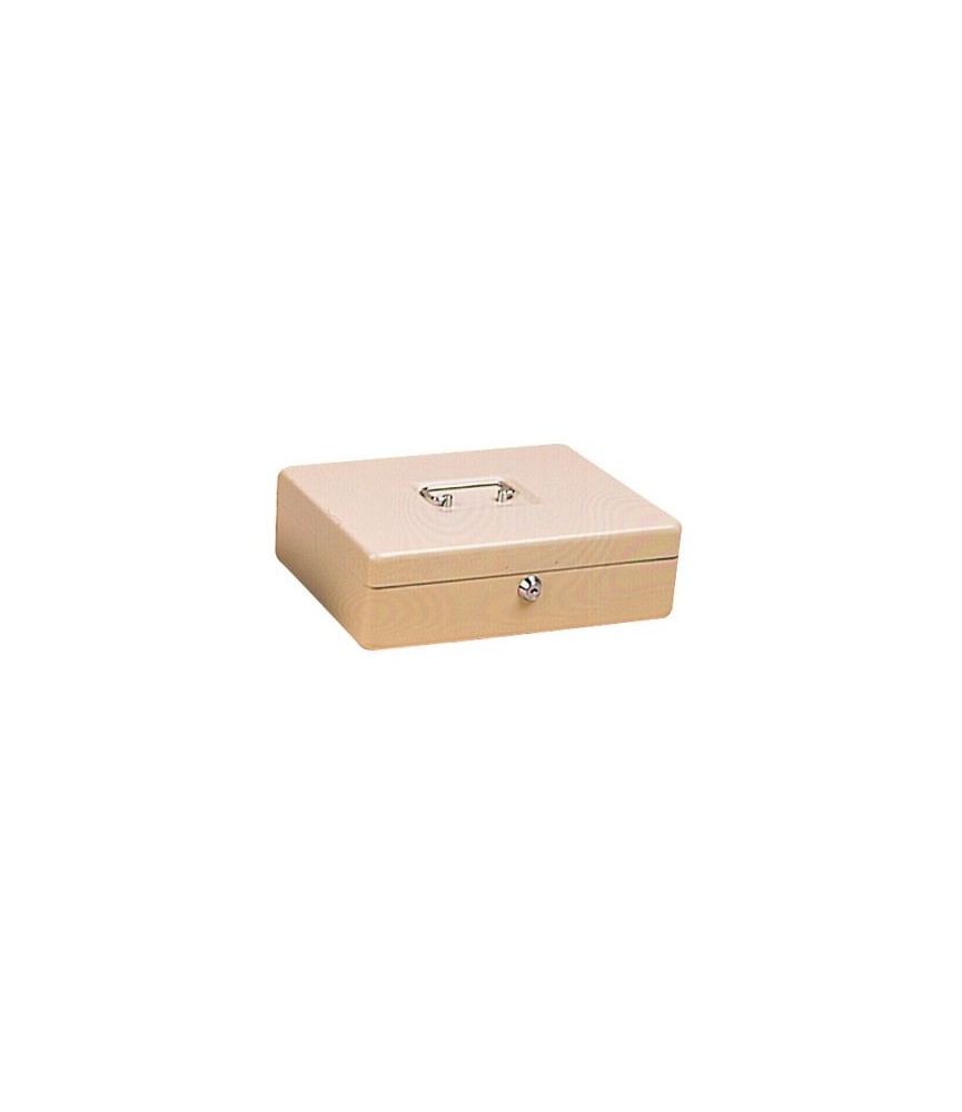 Coffre à monnaie métallique - Beige - DAD Coffre à monnaie métallique - Beige - DAD