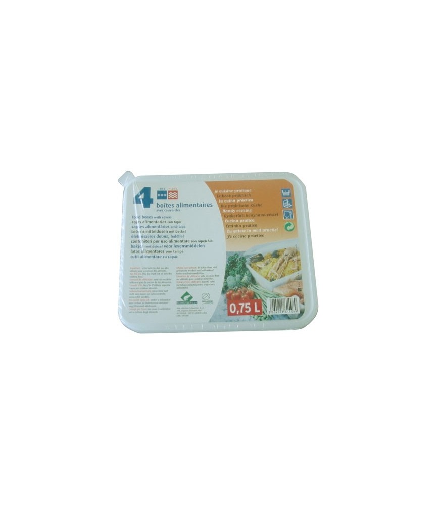 Barquette 0.75 L - Micro-ondes / Congélateur