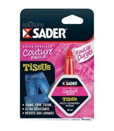 Colle tissus "Fini les ourlets" - 40 ml - SADER