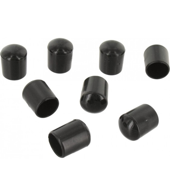 Embout plastique enveloppant -  12 mm - 8 pièces