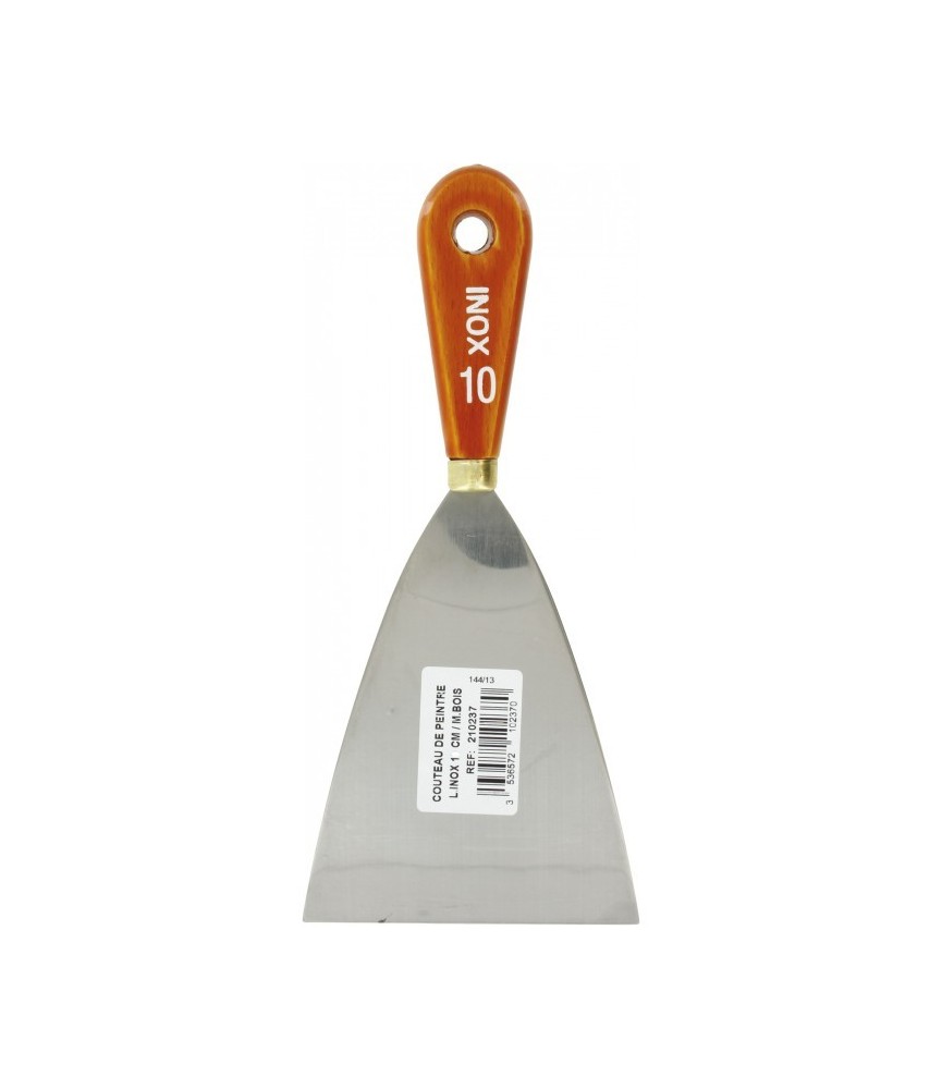 Couteau de peintre en inox - 10 cm - OUTIBAT Couteau de peintre en inox - 10 cm - OUTIBAT