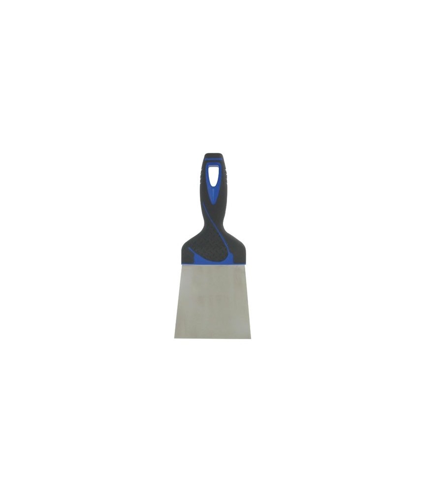 Couteau à enduire - Lame inox manche bi-matière - 20 cm - OUTIBAT