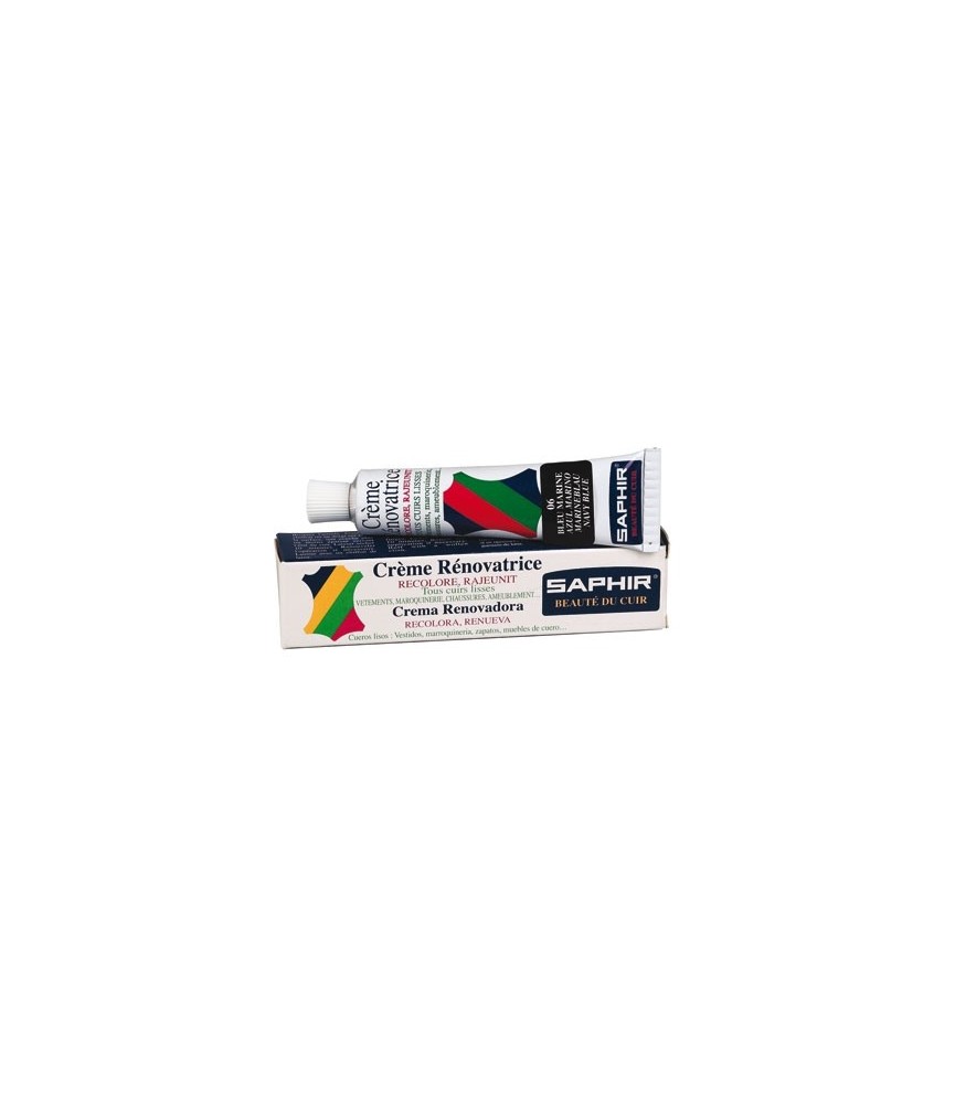 Crème rénovatrice pour cuir Noir - 15 ml - AVEL Crème rénovatrice pour cuir Noir - 15 ml - AVEL