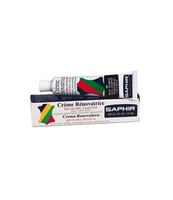 Crème rénovatrice pour cuir Noir - 15 ml - AVEL