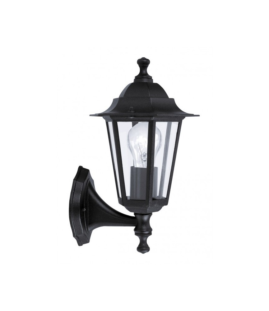 Applique montante Noire - Laterna - 60 W - EGLO Applique montante Noire - Laterna - 60 W - EGLO