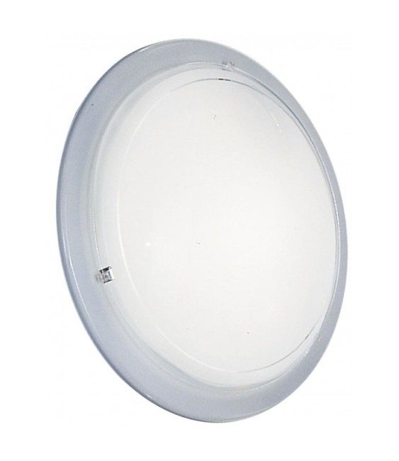 Plafonnier Métal Gris - Verre - EGLO