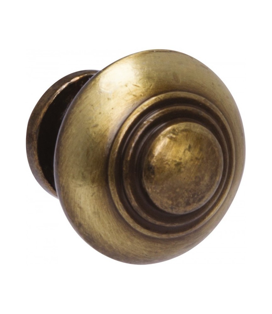 Bouton rustique effet bronze 30 mm Bouton rustique effet bronze 30 mm