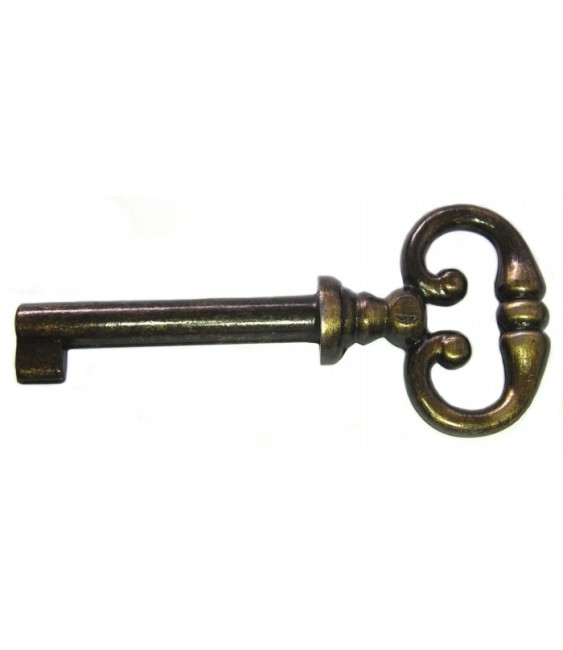 Clé de meuble rustique zamack - Bronze - STRAUSS
