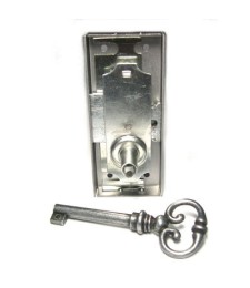 Serrure en applique - Droite - 43 mm - STRAUSS