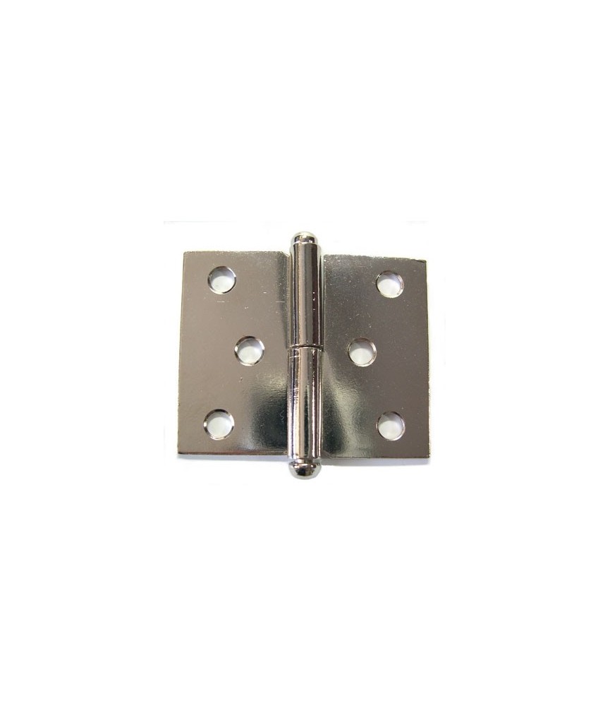 Paumelle noeud roule - Droite - 50 x 40 mm - STRAUSS Paumelle noeud roule - Droite - 50 x 40 mm - STRAUSS