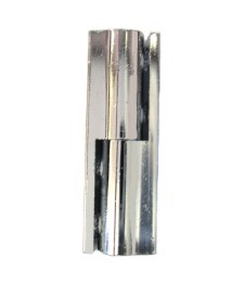 Paumelle noeud rond laiton chromé - 40 mm - STRAUSS