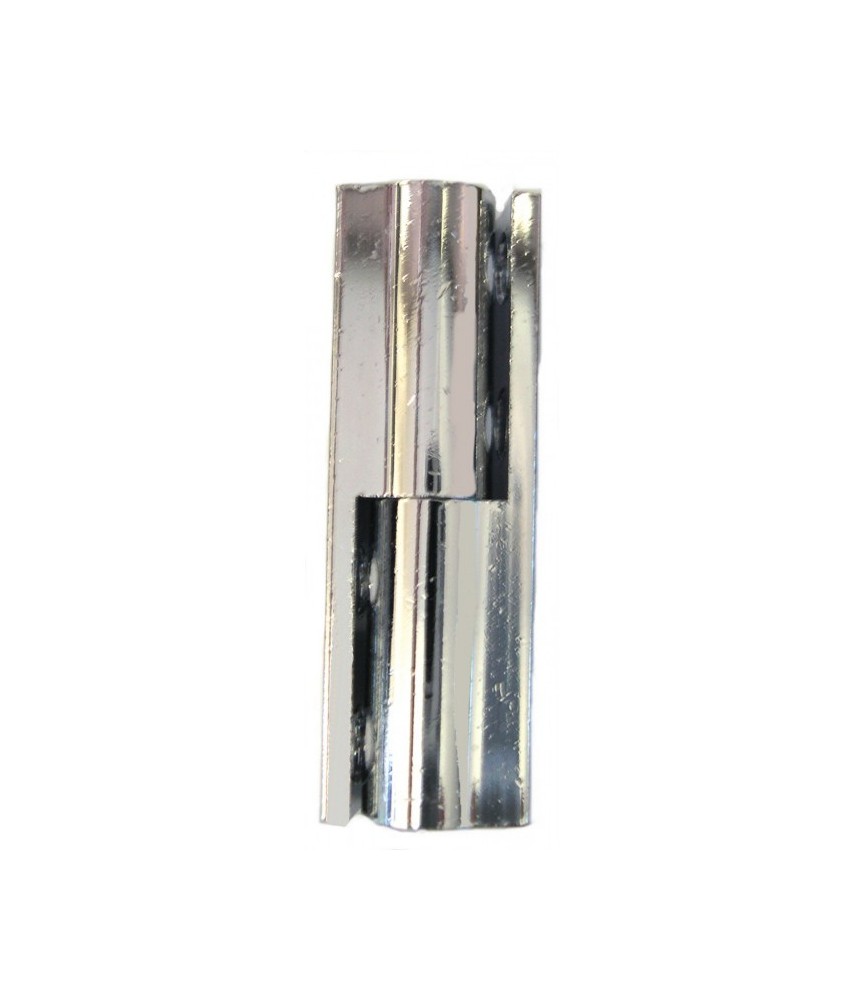 Paumelle noeud rond laiton chromé - 40 mm - STRAUSS Paumelle noeud rond laiton chromé - 40 mm - STRAUSS
