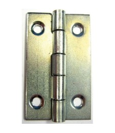 Charnière rectangulaire - 40 x 25 mm - Lot de 2 - STRAUSS