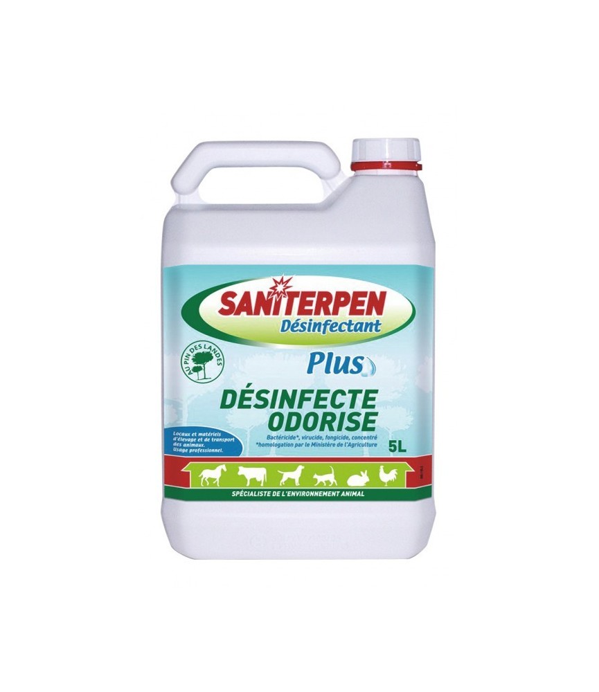 Désinfectant de surfaces - 5 L -SANITERPEN