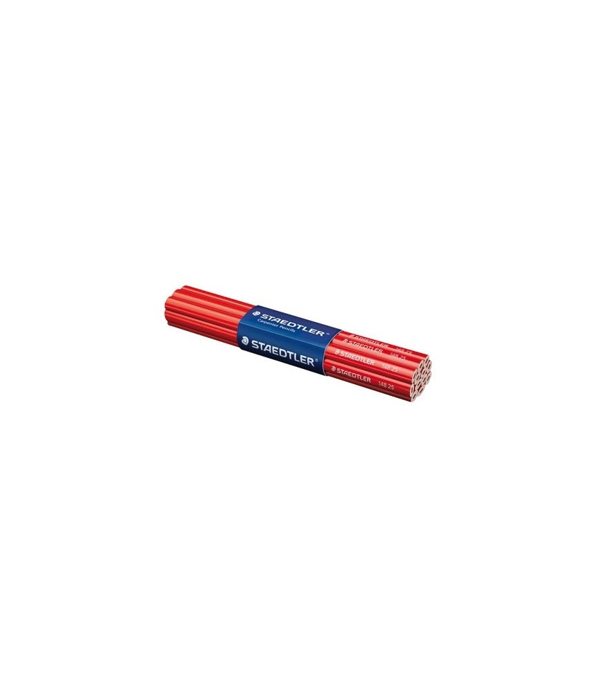 Crayons de charpentier -14825 - 12 pièces - STAEDTLER Crayons de charpentier -14825 - 12 pièces - STAEDTLER