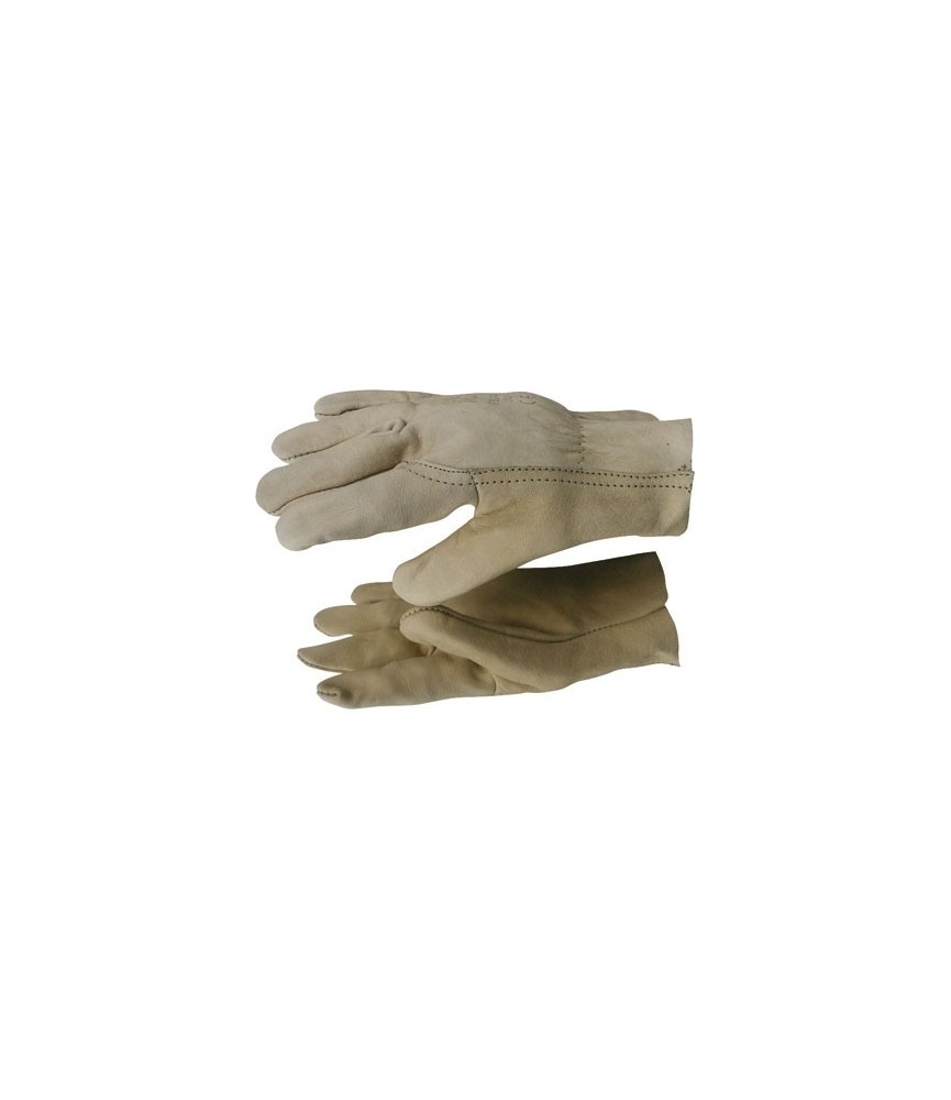 Gants Fleur de vachette - Tous travaux - Taille 9 - OUTIBAT Gants Fleur de vachette - Tous travaux - Taille 9 - OUTIBAT