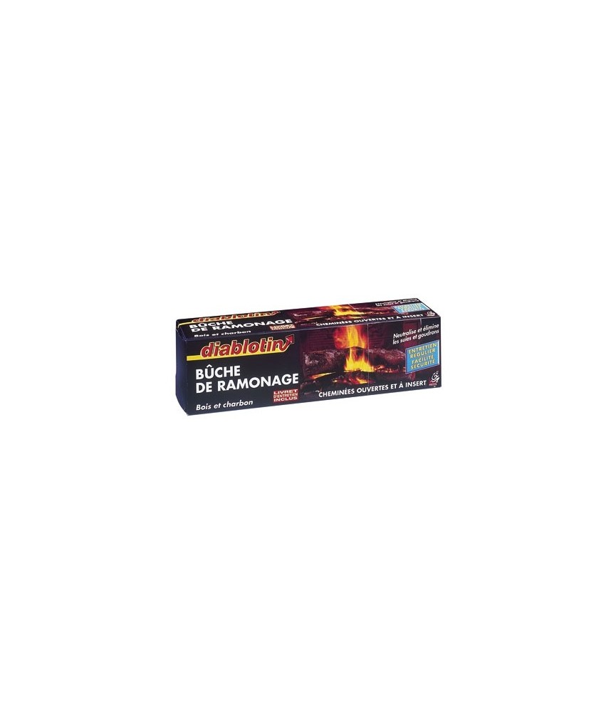 Bûche de ramonage- 1.25 Kg - DIABLOTIN