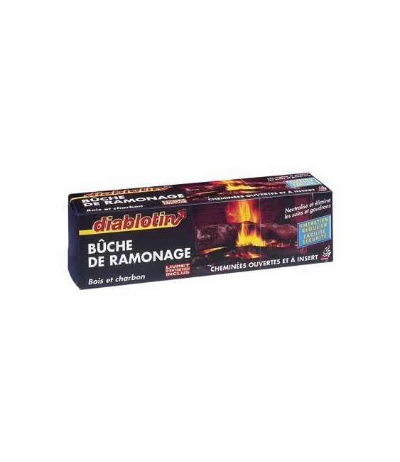 Bûche de ramonage- 1.25 Kg - DIABLOTIN