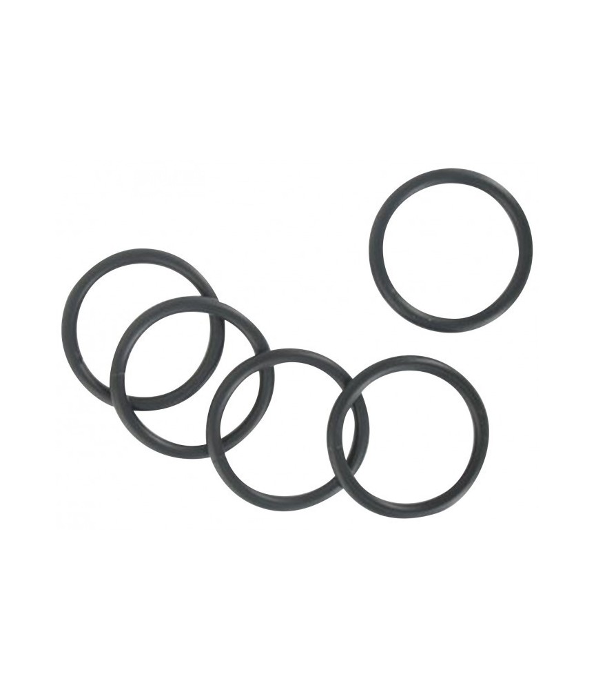 Anneau en fer - Noir mat - Lot de 10 Anneau en fer - Noir mat - Lot de 10