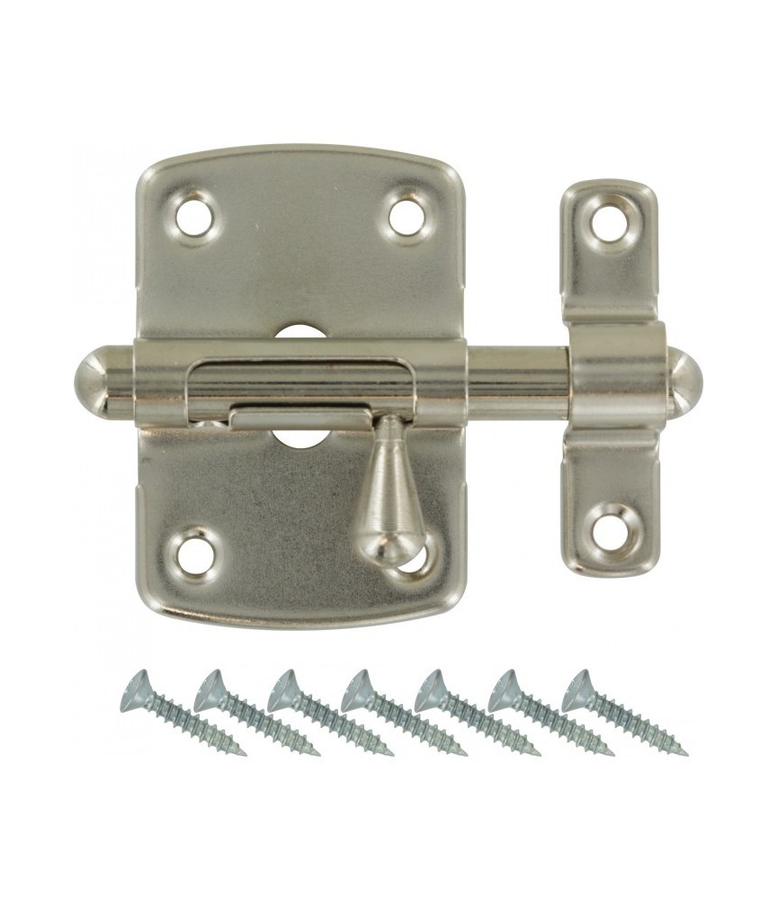 Targette pêne rond Vernie - 27 mm - VACHETTE Targette pêne rond Vernie - 27 mm - VACHETTE