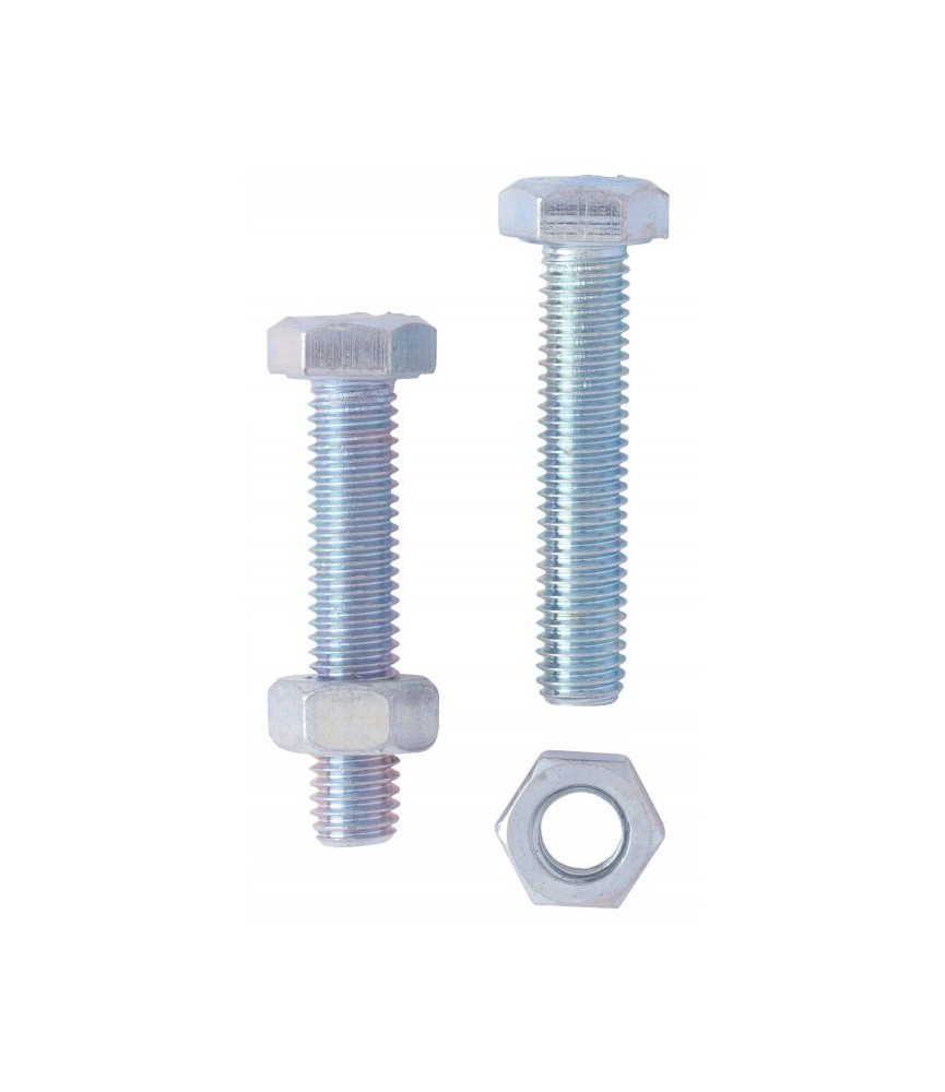 Boulon tête hexagonale 6 pans 6/8 - 10 x 30 mm - Boîte de 100 Boulon tête hexagonale 6 pans 6/8 - 10 x 30 mm - Boîte de 100