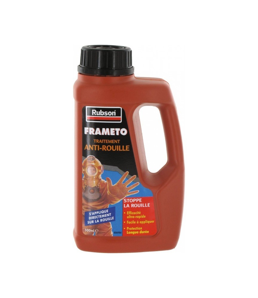 Antirouille à action rapide - 500 ml - FRAMETO - RUBSON Antirouille à action rapide - 500 ml - FRAMETO - RUBSON