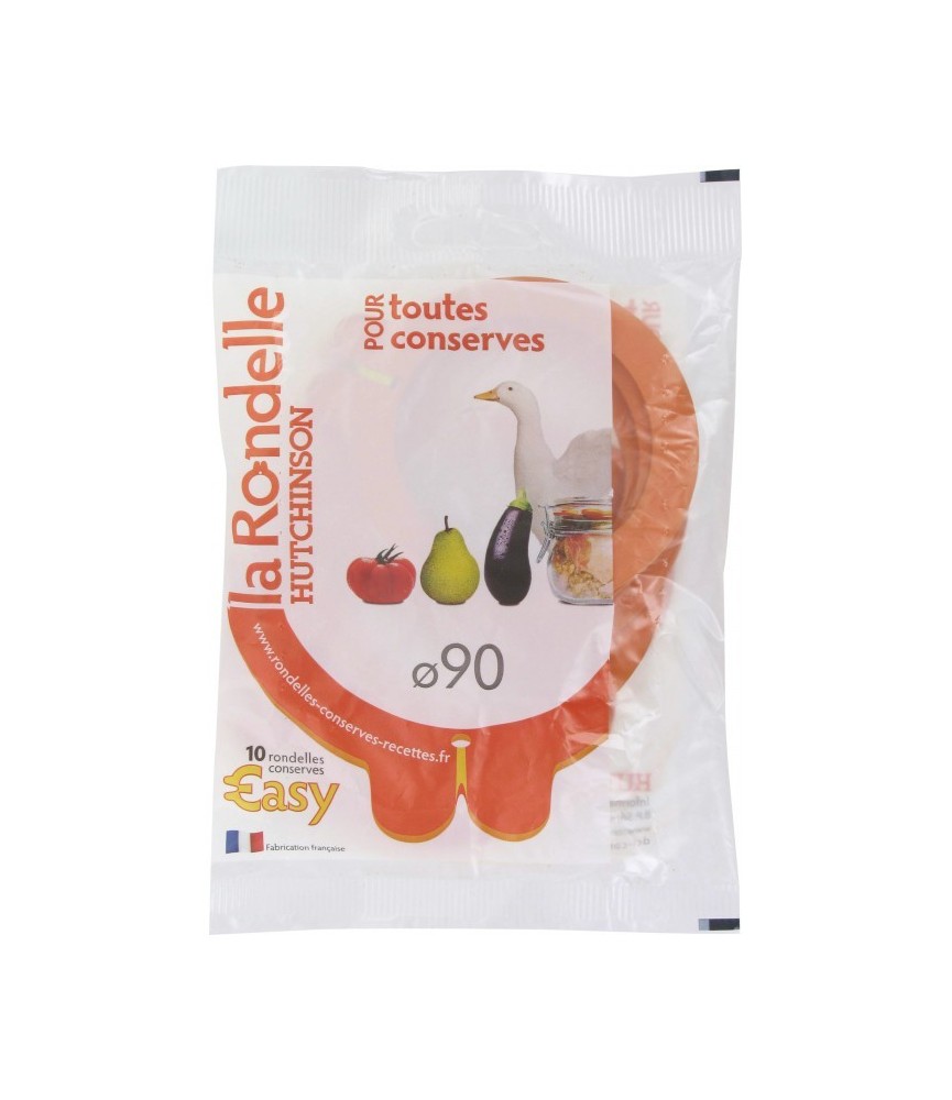 Rondelle universelle 2 nez pour conserves - Lot de 10 - HUTCHINSON Rondelle universelle 2 nez pour conserves - Lot de 10 - HUTCHINSON