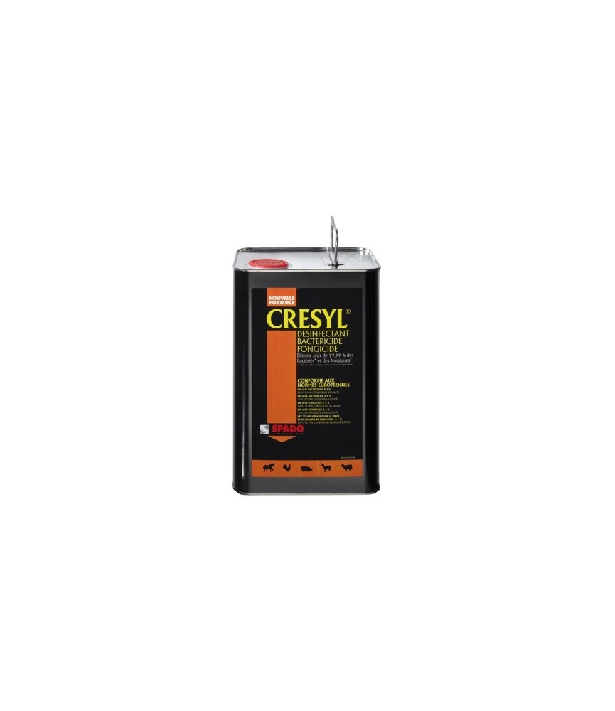 Crésyl - Désinfectant homologué - 5 L - SPADO Crésyl - Désinfectant homologué - 5 L - SPADO