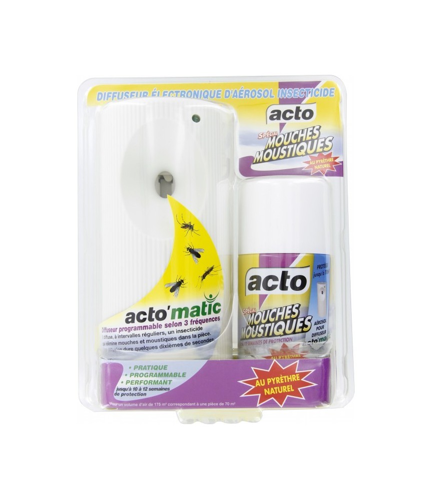 Diffuseur électrique anti mouches et moustiques - ACTO Diffuseur électrique anti mouches et moustiques - ACTO