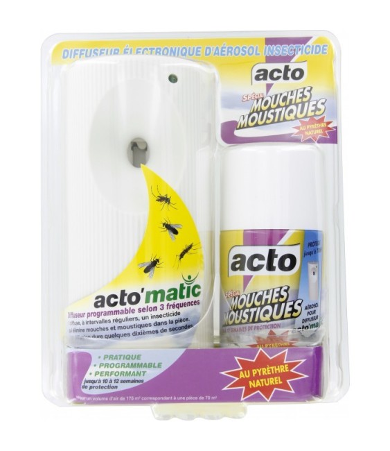Diffuseur électrique anti mouches et moustiques - ACTO
