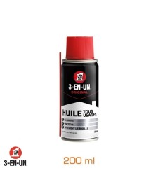 Huile - Formule professionnelle Double spray 200 ml - 3-EN-UN