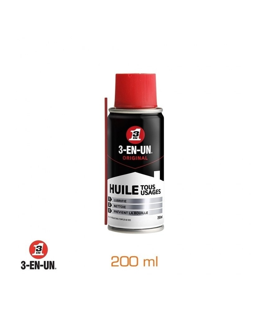 Huile - Formule professionnelle Double spray 200 ml - 3-EN-UN Huile - Formule professionnelle Double spray 200 ml - 3-EN-UN