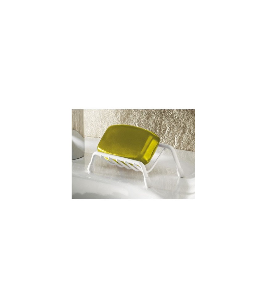 Porte savon plastifié blanc - GODONNIER Porte savon plastifié blanc - GODONNIER