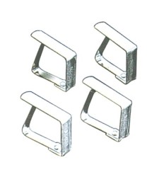 Pince nappe en inox - Lot de 4