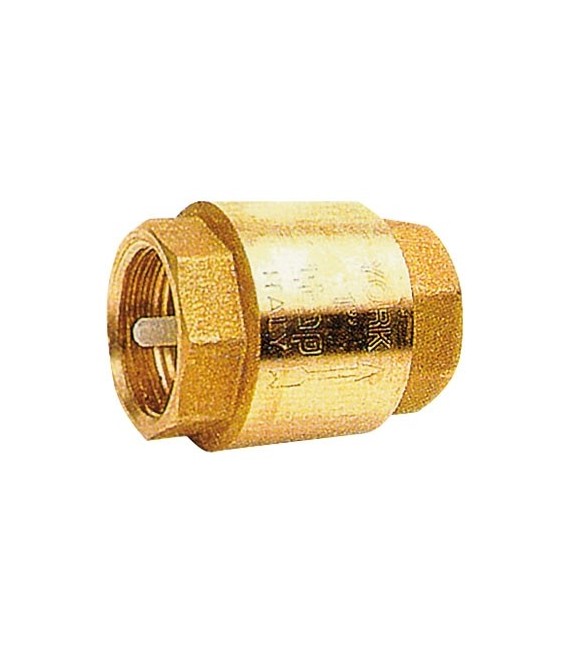 Clapet anti-retour femelle - 20 x 27 mm - CAP VERT
