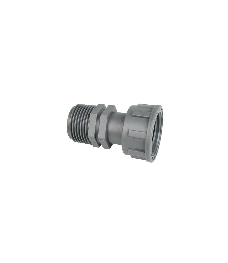 Raccord à écrou tournant - Union droite - F/F 26 x 34 mm - CAP VERT