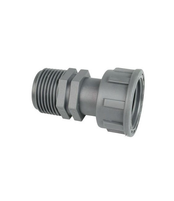 Raccord à écrou tournant - Union droite - F/F 26 x 34 mm - CAP VERT