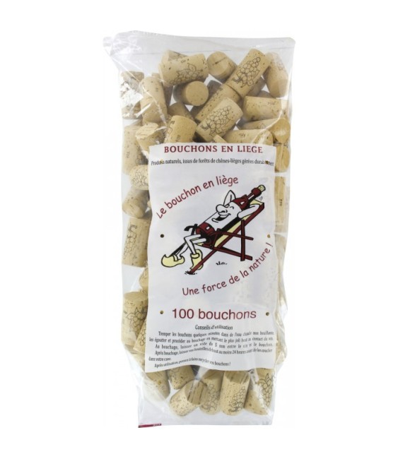 Bouchons cylindrique - 1ère catégorie - Lot de 100
