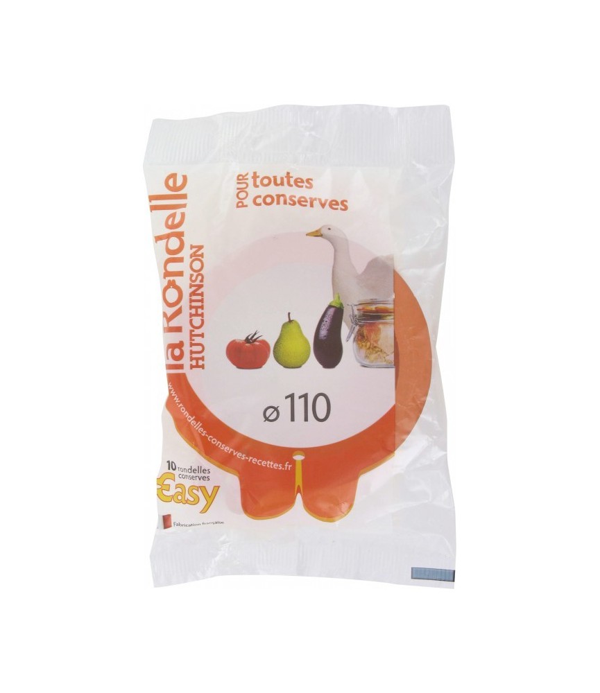 Rondelle universelle 2 nez pour conserves - Lot de 10 - HUTCHINSON Rondelle universelle 2 nez pour conserves - Lot de 10 - HUTCHINSON