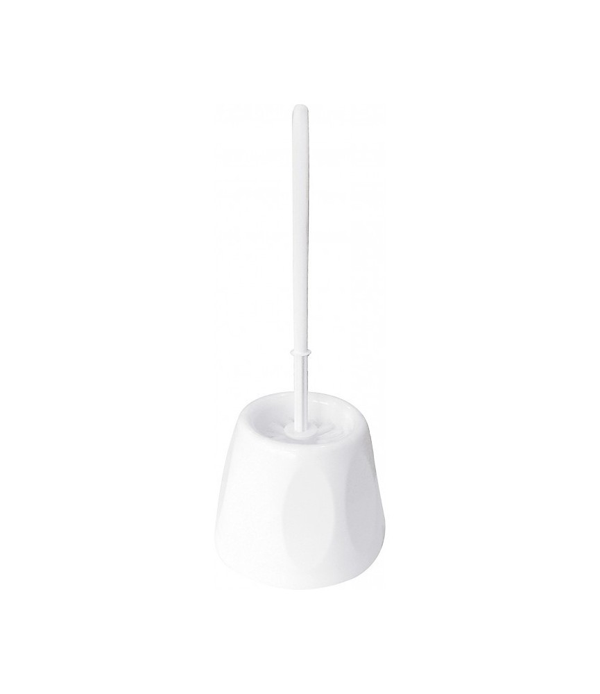 Ensemble brosse WC - Blanc - MILBOX Ensemble brosse WC - Blanc - MILBOX