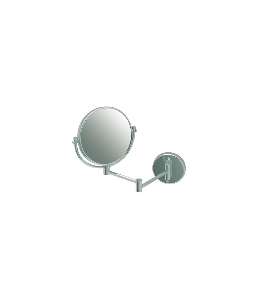 Miroir sur bras articulé - Laiton chromé Miroir sur bras articulé - Laiton chromé