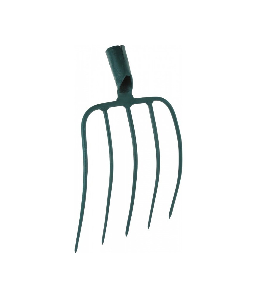 Fourche à fumier 5 dents - 30 cm - CAP VERT Fourche à fumier 5 dents - 30 cm - CAP VERT