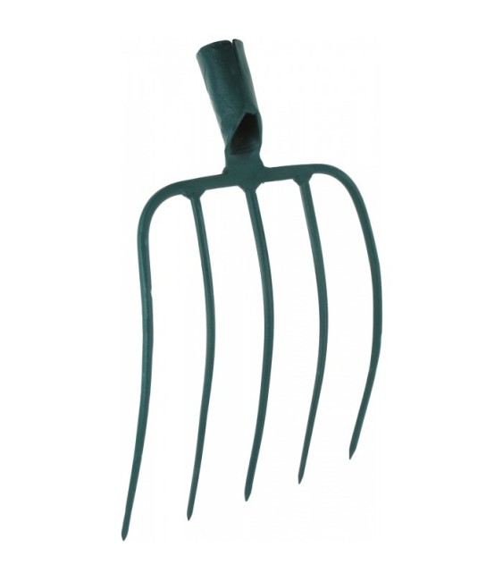 Fourche à fumier 5 dents - 30 cm - CAP VERT