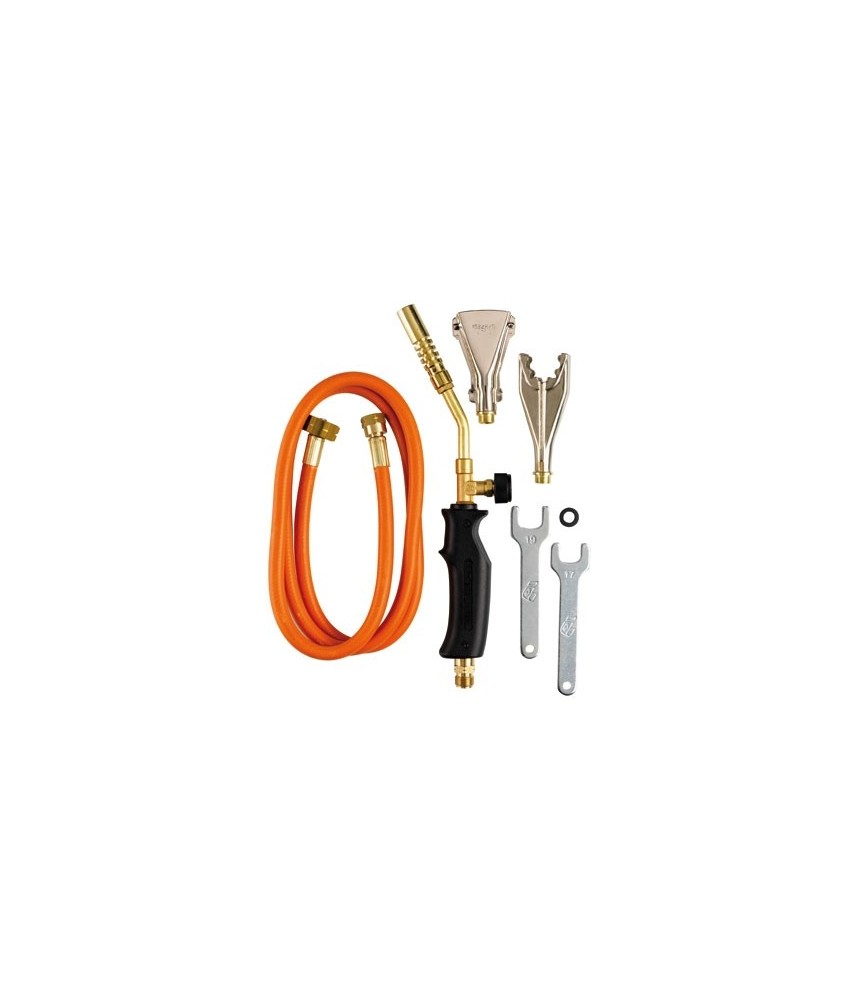 Kit chalumeau avec 3 bruleurs interchangeables Kit chalumeau avec 3 bruleurs interchangeables