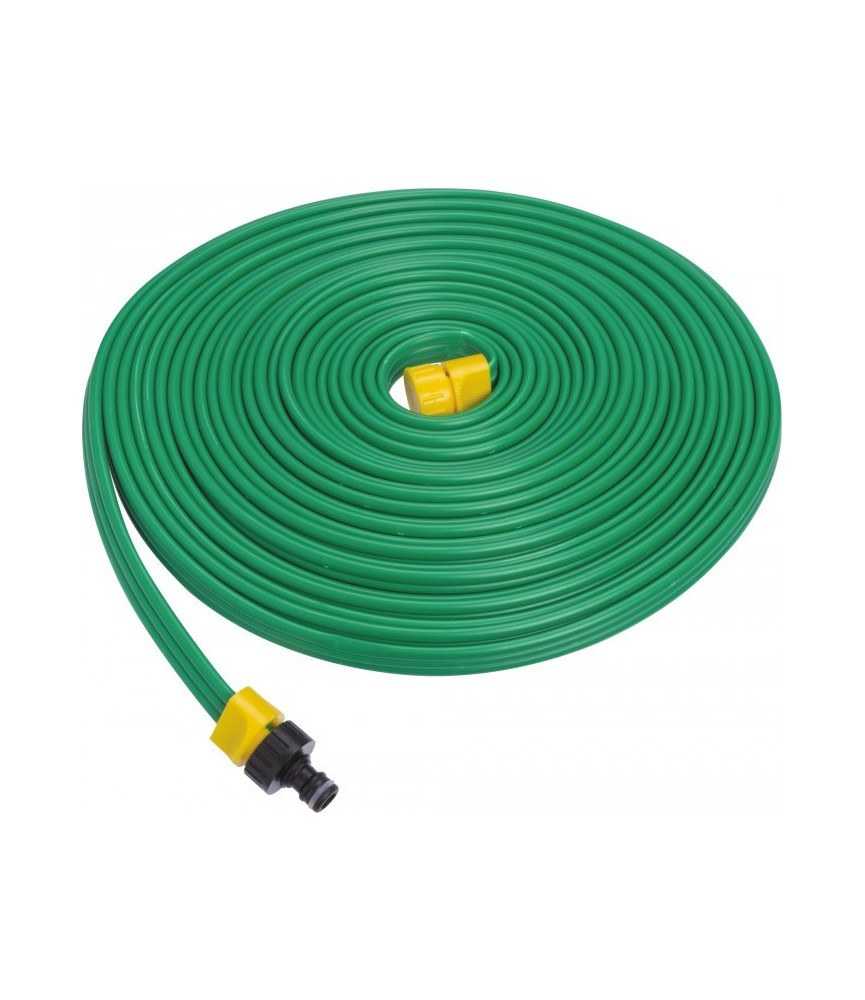 Tuyau souple, perforé, équipé pour micro-irrigation - 7,5 m - CAP VERT Tuyau souple, perforé, équipé pour micro-irrigation - 7,5 m - CAP VERT